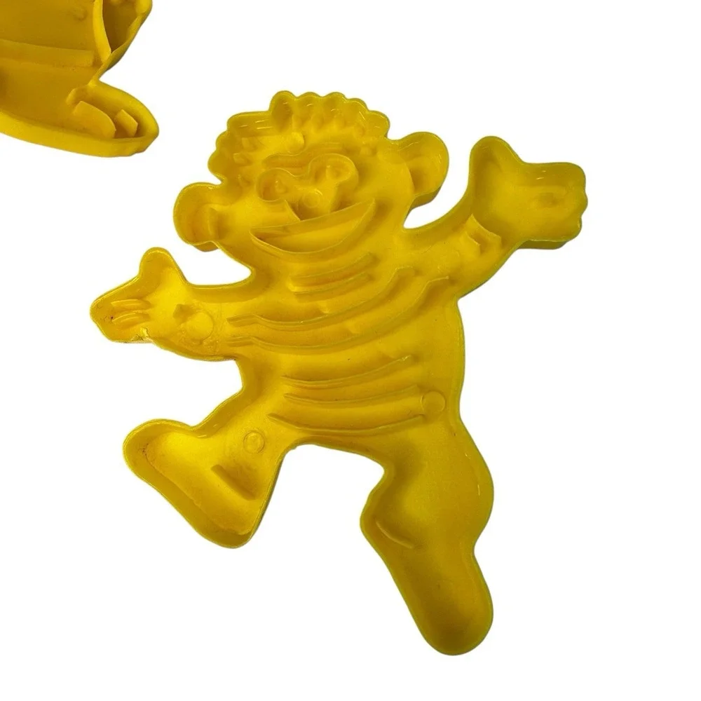Vintage Lot 3 Wilton Sesame‎ Street Cookie Cutters Playdoh Molds Muppets 70s